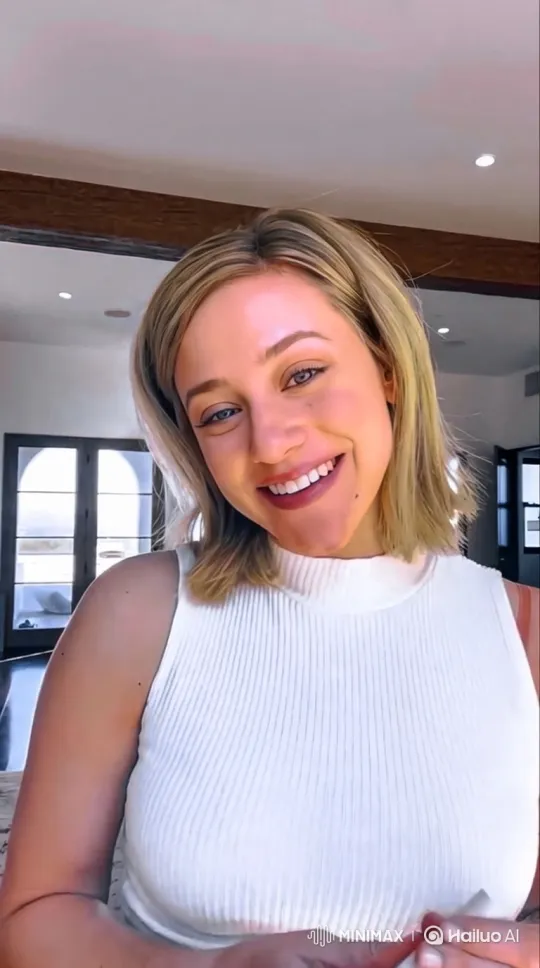Young Woman Greets with Intimacy in Personal Video – AI Generated Video | Hailuo AI