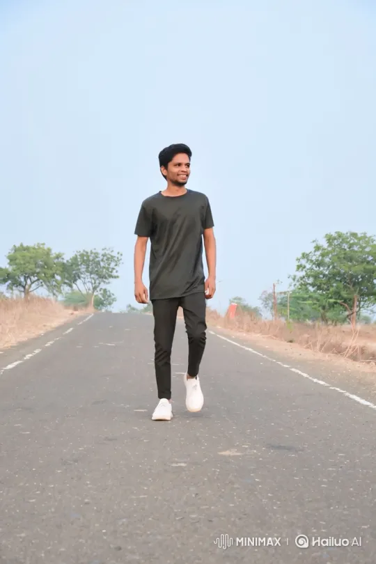 Young Man Meets Narendra Modi on Rural Road – AI Generated Video | Hailuo AI