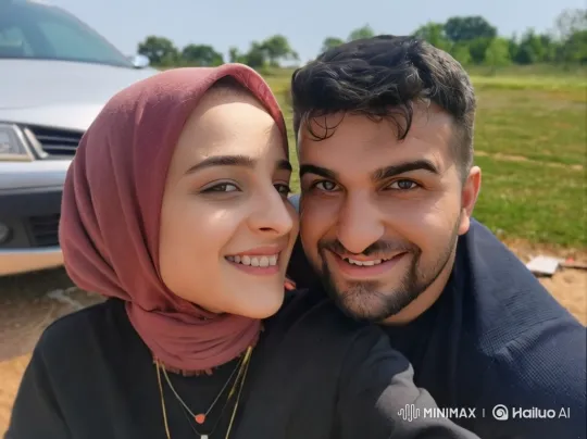 Family Moment: Young Couple and Daughter Embrace – AI Generated Video | Hailuo AI