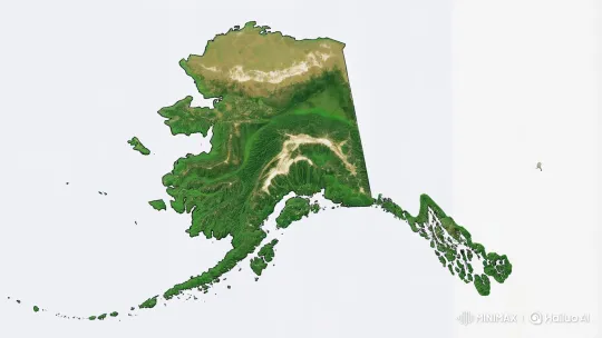Animated Geographical Facts: Alaska, Florida, and Size Comparison – AI Generated Video | Hailuo AI