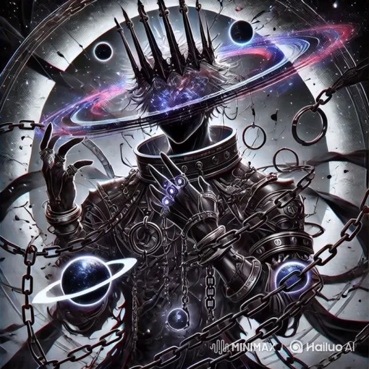 Cosmic Dark God in Majestic Space Scene – AI Generated Video | Hailuo AI