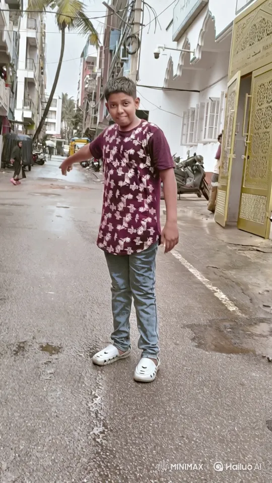 Young Man Meets Elderly Gentleman in Urban Alley – AI Generated Video | Hailuo AI