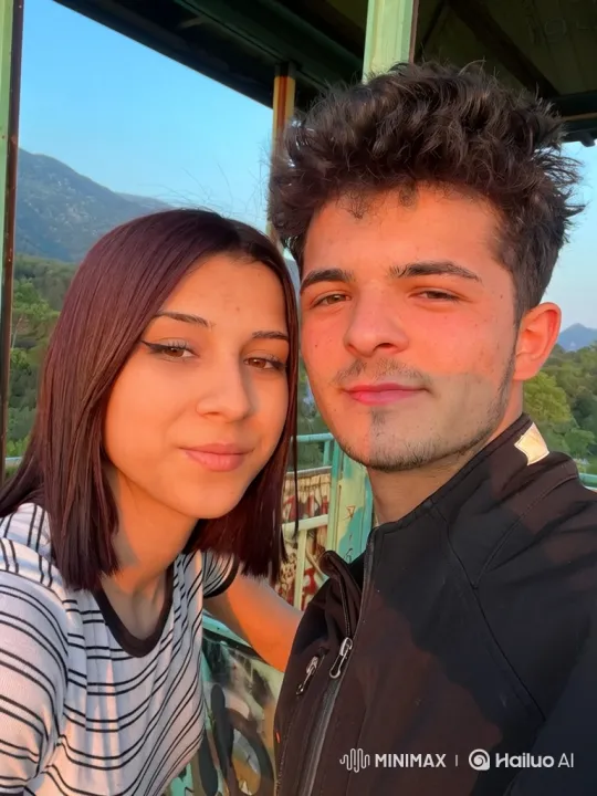 Family Embrace Captured on Summer Evening – AI Generated Video | Hailuo AI