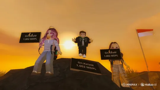 Stylized Avatars to Realistic Planet Earth Zoom-Out Scene – AI Generated Video | Hailuo AI