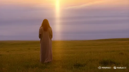 Dawn of Hope: A Journey to Divine Light – AI Generated Video | Hailuo AI