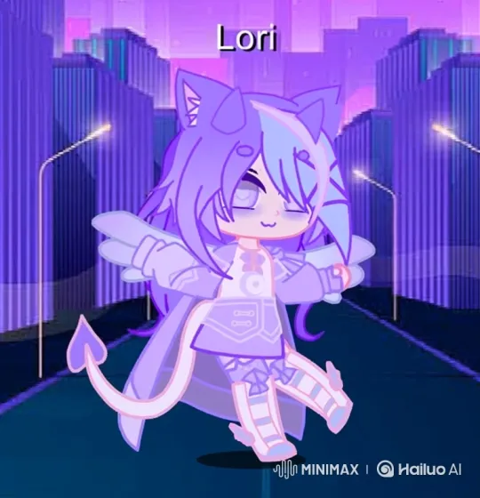 Anime Character Lori Flies Through Cities to Meet Friends – AI Generated Video | Hailuo AI