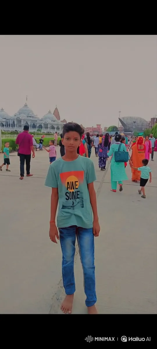 Boy on Courtyard to Earth from Space Panorama – AI Generated Video | Hailuo AI