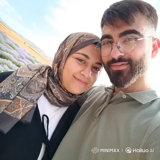 Family Embraces in Dusk-Lit Park Scene – AI Generated Video | Hailuo AI