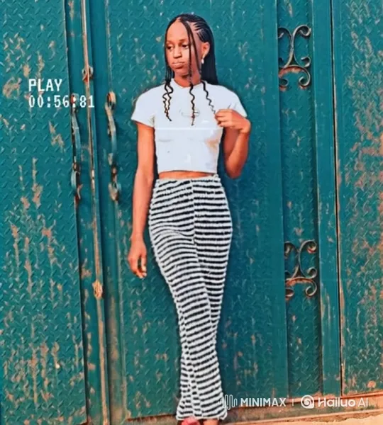 Young Woman Begins a Calm Walk Through a Metal Gate – AI Generated Video | Hailuo AI