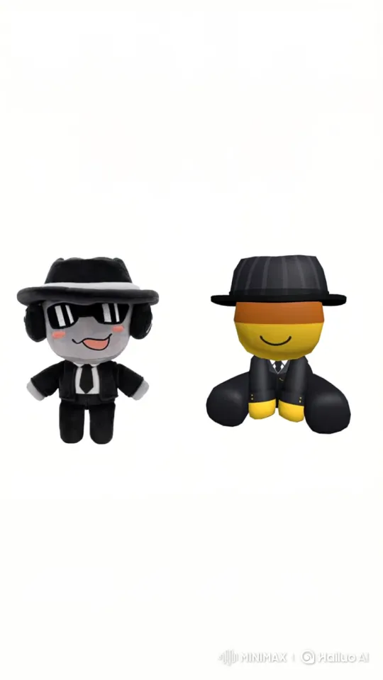 Grey Character Gives Roses to Yellow Character on Dusk Street – AI Generated Video | Hailuo AI