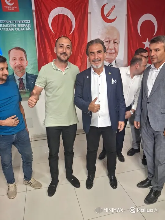 Video: Men in Formal Attire Posed with Thumbs-Up – AI Generated Video | Hailuo AI