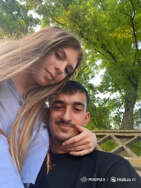 Family Harmony: A Couple and Their Daughter's Loving Embrace – AI Generated Video | Hailuo AI