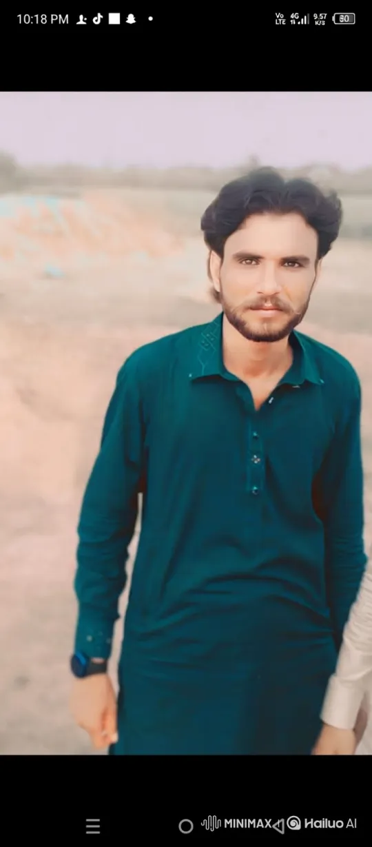 Steady Gaze of a Man in Earthy Setting – AI Generated Video | Hailuo AI