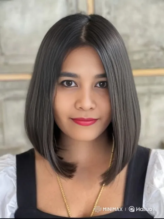 Woman Maintains Eye Contact in Graceful Tracking Shot – AI Generated Video | Hailuo AI