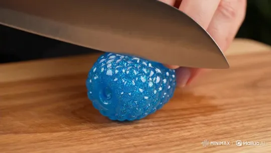 Crafting Crystal Fruit: Blueberry, Strawberry, Raspberry – AI Generated Video | Hailuo AI