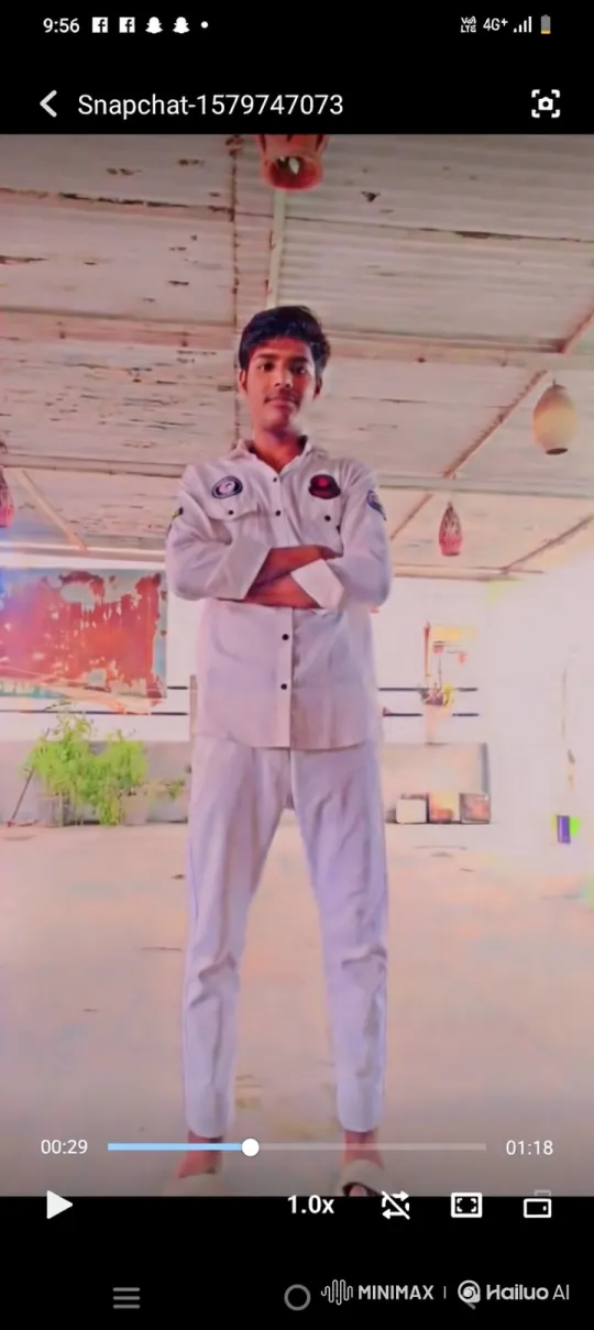 Young Man Meets Narendra Modi Lookalike in Formal Greeting – AI Generated Video | Hailuo AI