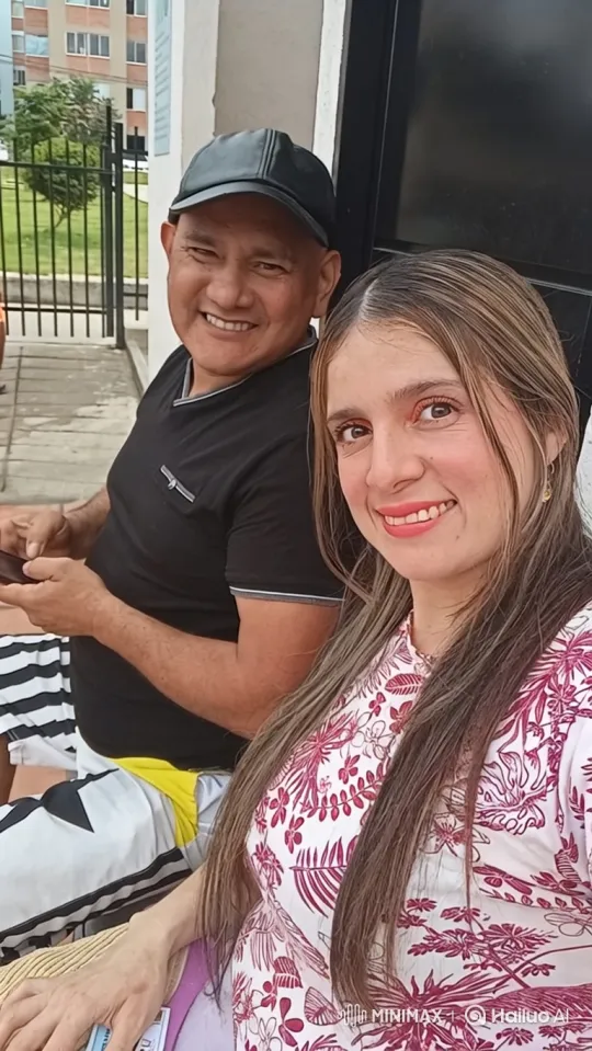 Couple and Child Share Tender Outdoor Embrace – AI Generated Video | Hailuo AI