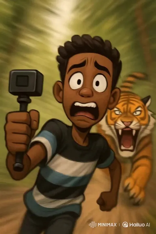 Tiger: The Majestic Predator – AI Generated Video | Hailuo AI
