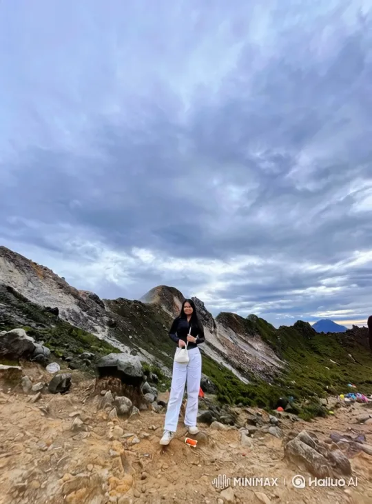 Woman on Mountain to Epic Earth from Space View – AI Generated Video | Hailuo AI