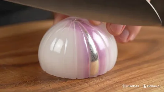 A Crystal Onion: A Symbol of Clarity and Depth – AI Generated Video | Hailuo AI