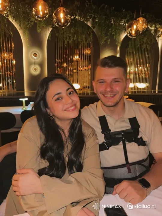 Family Embraces Under Summer Party Lights – AI Generated Video | Hailuo AI