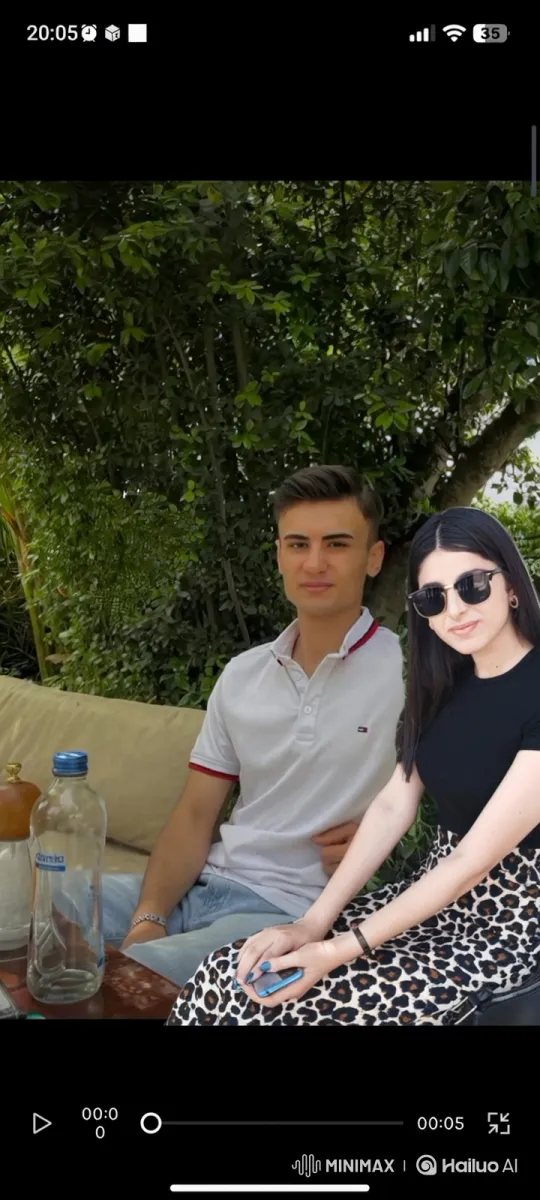 Family Reunion: Couple Embraces Happy Daughter – AI Generated Video | Hailuo AI