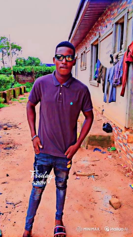 Young Man in Sunglasses Dances Casually on Dirt Path – AI Generated Video | Hailuo AI