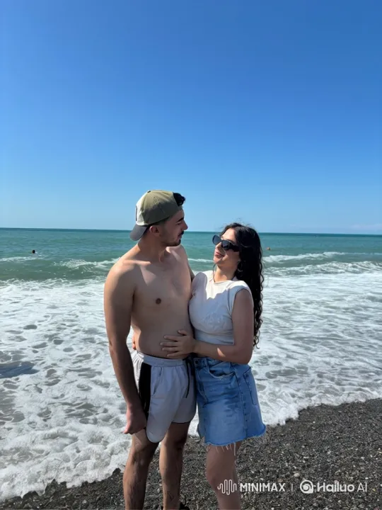 Young Couple and Daughter's Joyful Summer Reunion – AI Generated Video | Hailuo AI