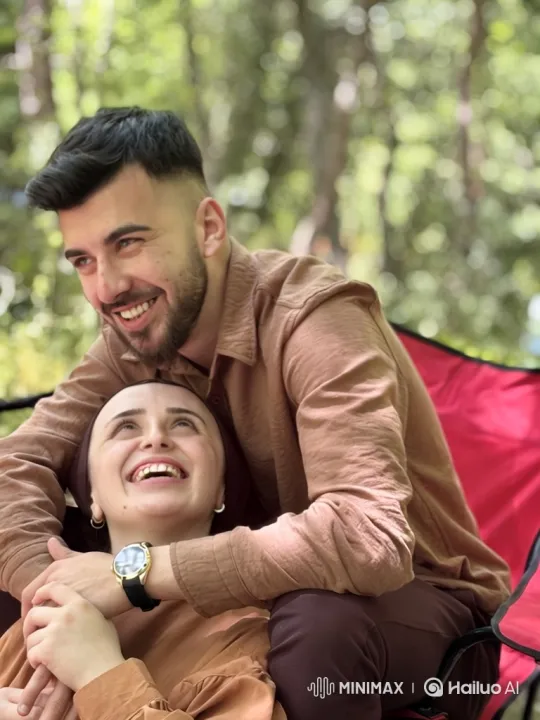Family Embrace Captured in Intimate Summer Evening – AI Generated Video | Hailuo AI