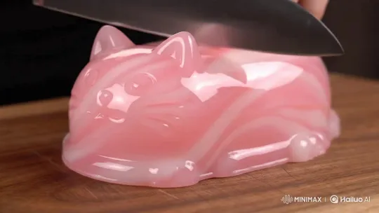 Cute Cat Decorates Delicious Cake – AI Generated Video | Hailuo AI