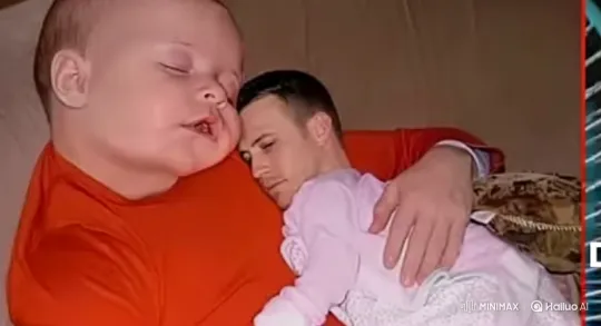Nightmare Transformation: Giant Baby and Man-Baby Mutate – AI Generated Video | Hailuo AI