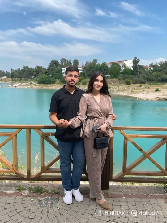 Young Family's Heartfelt Patio Moment Captured on iPhone – AI Generated Video | Hailuo AI