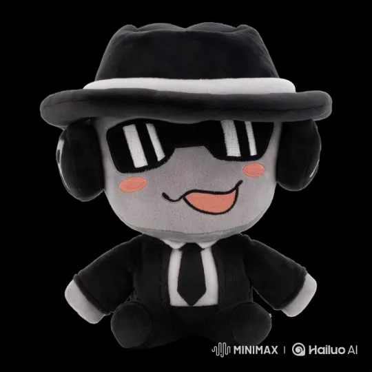 Plush Character Loses Coin on City Sidewalk – AI Generated Video | Hailuo AI