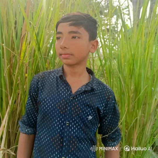Boy in Field Contemplates in Gentle Breeze – AI Generated Video | Hailuo AI