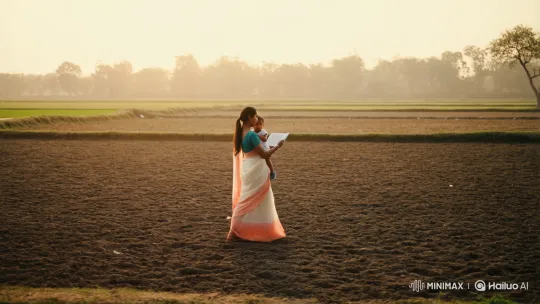 Title: "From Soil to Doctor: Anu's Journey" – AI Generated Video | Hailuo AI