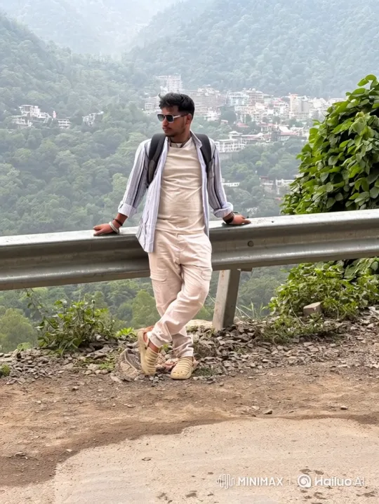 Young Man Meets Prime Minister Modi on Mountain Road – AI Generated Video | Hailuo AI