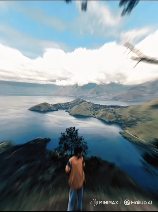 Panoramic Journey from Mountain Peak to Earth's Orbit – AI Generated Video | Hailuo AI