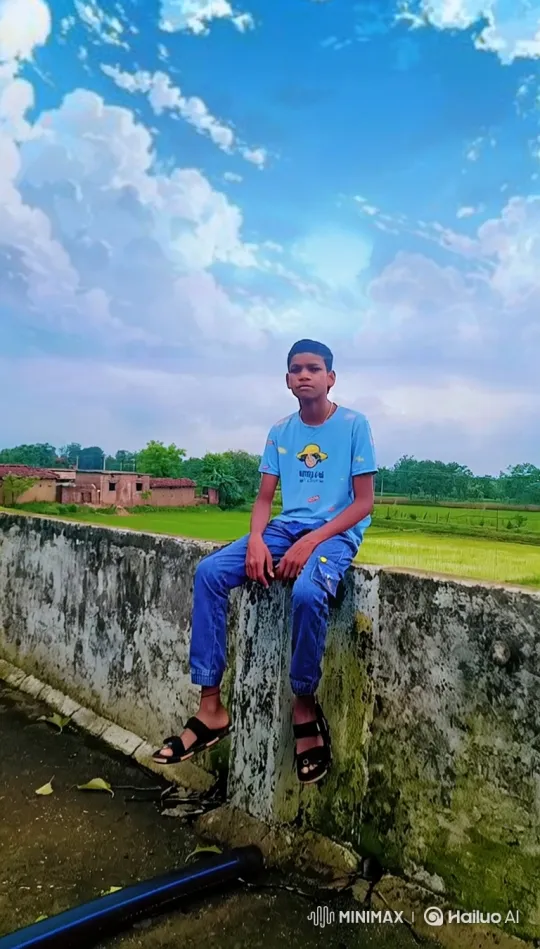 Boy on Wall: Journey from Earth to Space – AI Generated Video | Hailuo AI