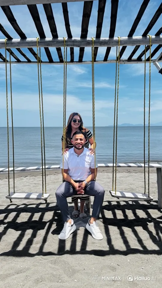Happy Family Moment on a Serene Beach – AI Generated Video | Hailuo AI