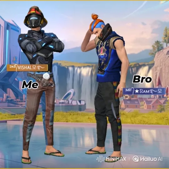 Futuristic Avatars on a Reflective Platform with a Planet's Panorama – AI Generated Video | Hailuo AI