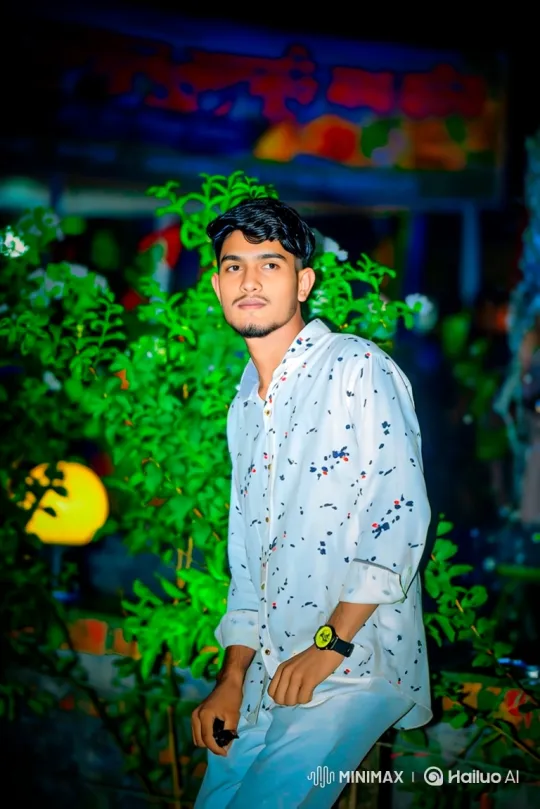 Young Couple's Intimate Moment in Golden Hour Park – AI Generated Video | Hailuo AI