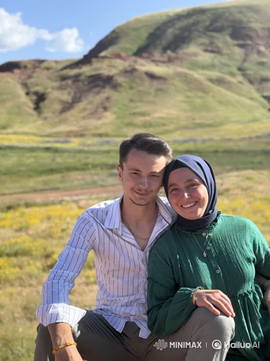 Family Embrace Captured on a Warm Evening – AI Generated Video | Hailuo AI