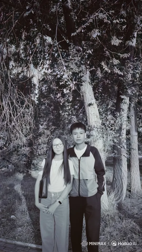 Family Embrace Captured on a Summer Evening – AI Generated Video | Hailuo AI