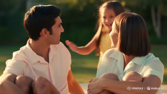 Joyful Family Reunion Captured on iPhone – AI Generated Video | Hailuo AI