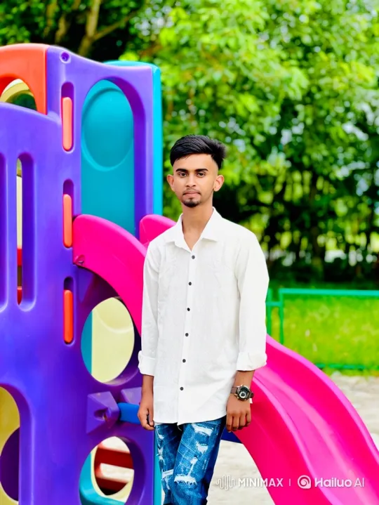 Young Couple Shares a Quiet Moment in a Park – AI Generated Video | Hailuo AI