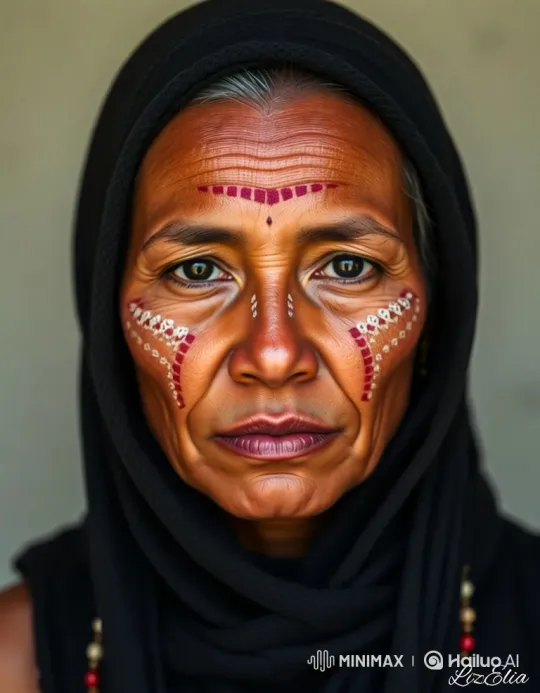 Elderly Shaman Expresses Spiritual Connection Through Silent Story – AI Generated Video | Hailuo AI