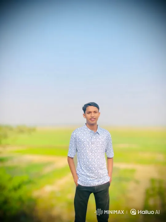 Young Couple Sharing a Serene Moment in a Golden Field – AI Generated Video | Hailuo AI