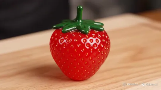 Let it be cut like a cucumber, chew like a candy. – AI Generated Video | Hailuo AI