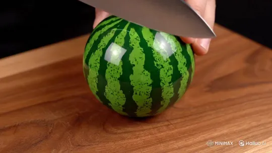 How to Cut a Watermelon: Step-by-Step Guide – AI Generated Video | Hailuo AI