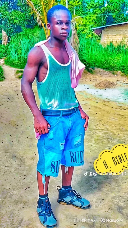 Young Man Watches White Benz Drive Past in Rural Setting – AI Generated Video | Hailuo AI